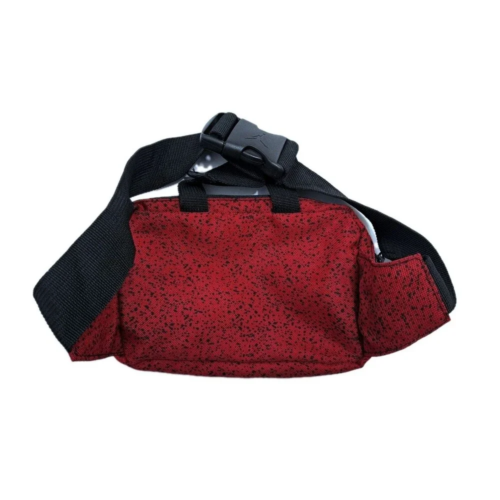 Nike Air Jordan Kids Fanny Pack Hip Waist Belt Red Black Bag Crossbody Elephant
